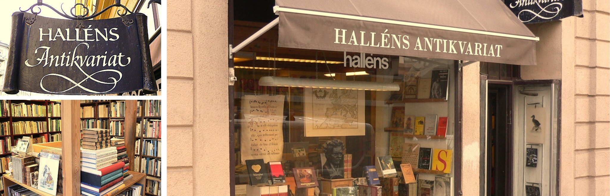 Halléns antikvariat photo